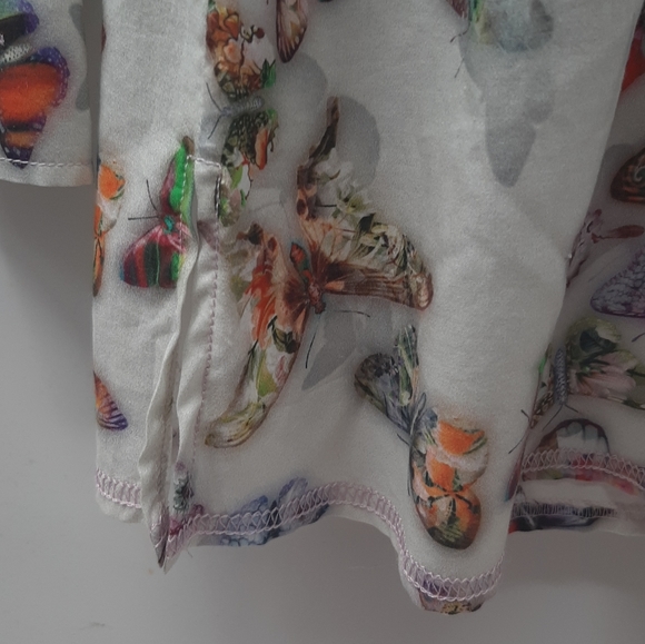 Georg Roth Los Angeles Butterfly Popover Tunic Small - Picture 10 of 11